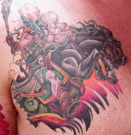 Tattoos - Ethnic Celtic Knotwork tattoos - Dark Warrior